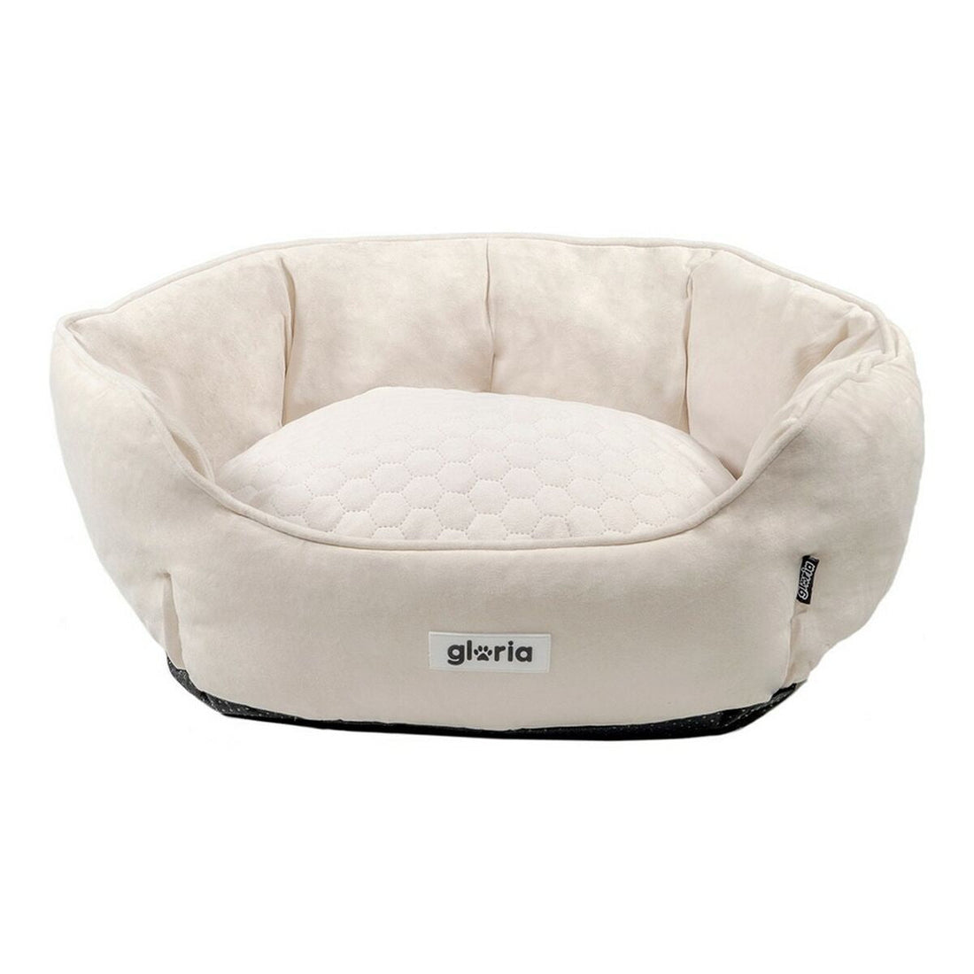 Cama para perros Gloria Sweet beige con funda extraíble