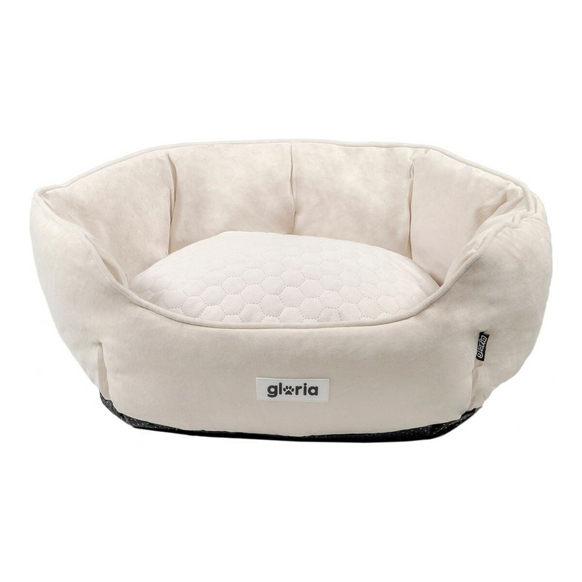 Cama para perros Gloria Sweet beige con funda extraíble