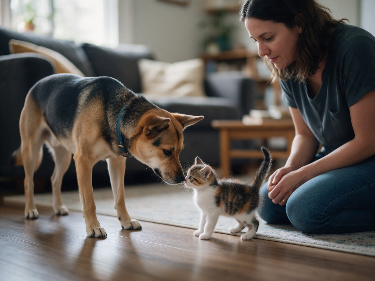 Cómo presentar una nueva mascota en casa sin peleas