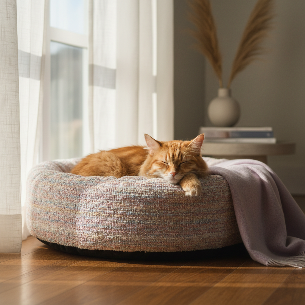 Cama mullida para gatos