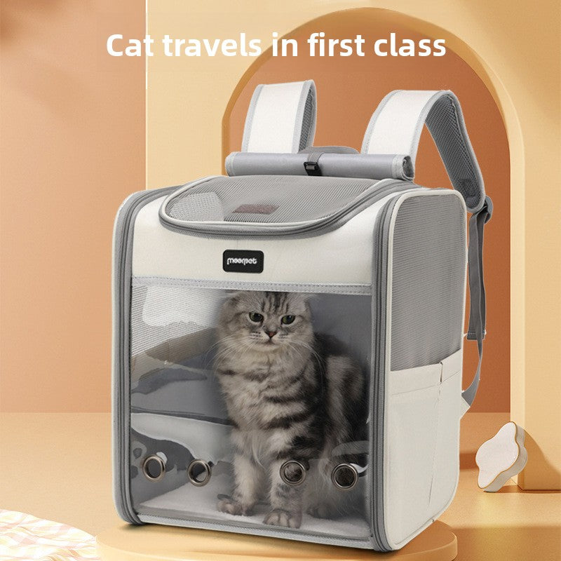 Mochila de transporte para gatos y perros pequeños