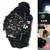 Pulsera de supervivencia de paracord con reloj y brújula