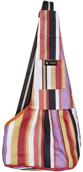 Bolso bandolera cortaviento para perros y gatos pequeños