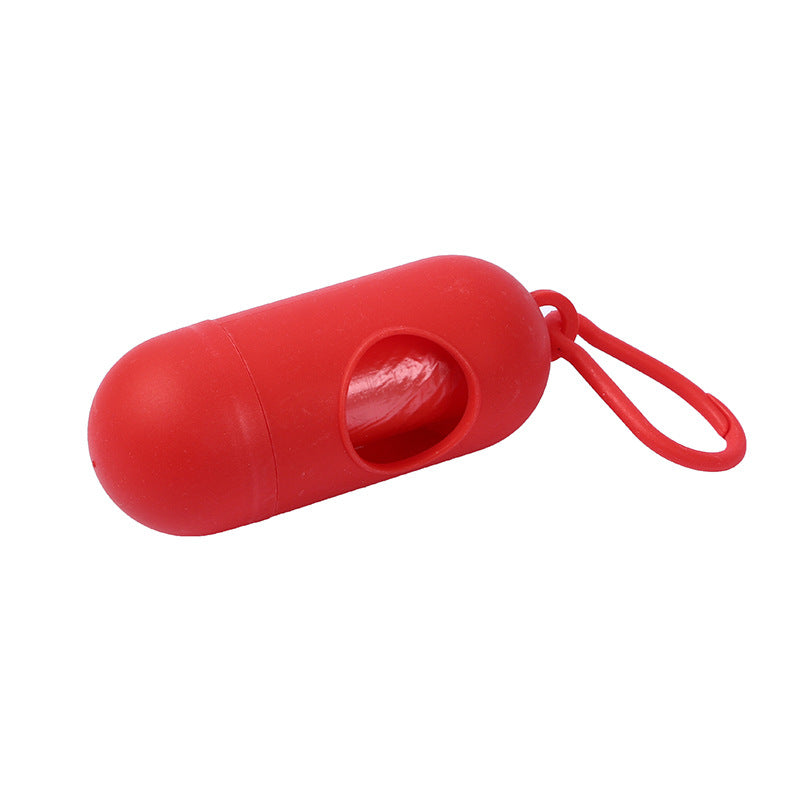 Cápsula dispensadora para bolsas de excrementos