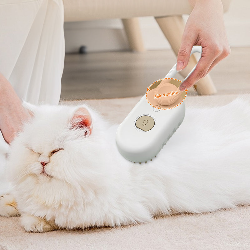 Peine eléctrico con pulverizador para perros y gatos, foto 4 de 7