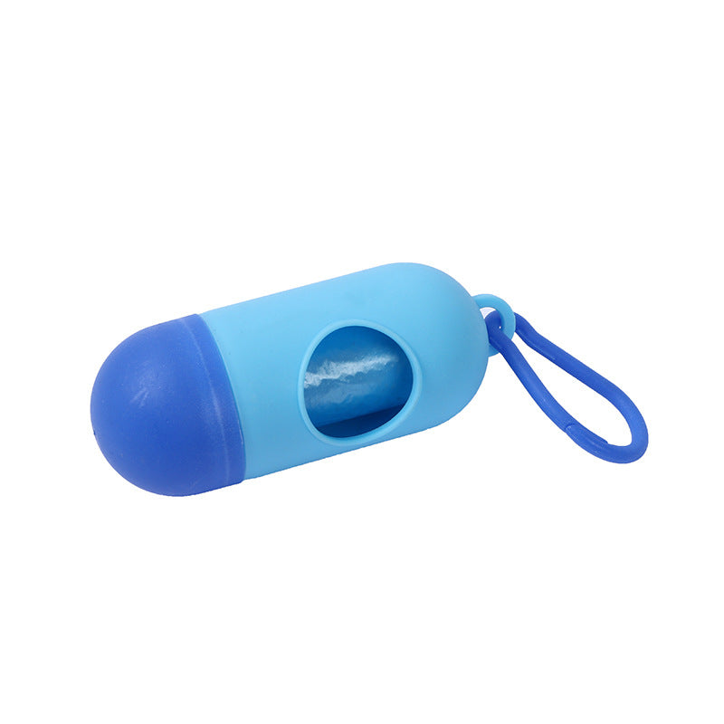 Cápsula dispensadora para bolsas de excrementos