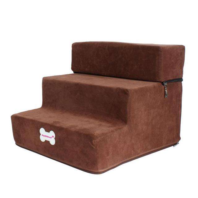 Escalera de espuma lavable para perros pequeños