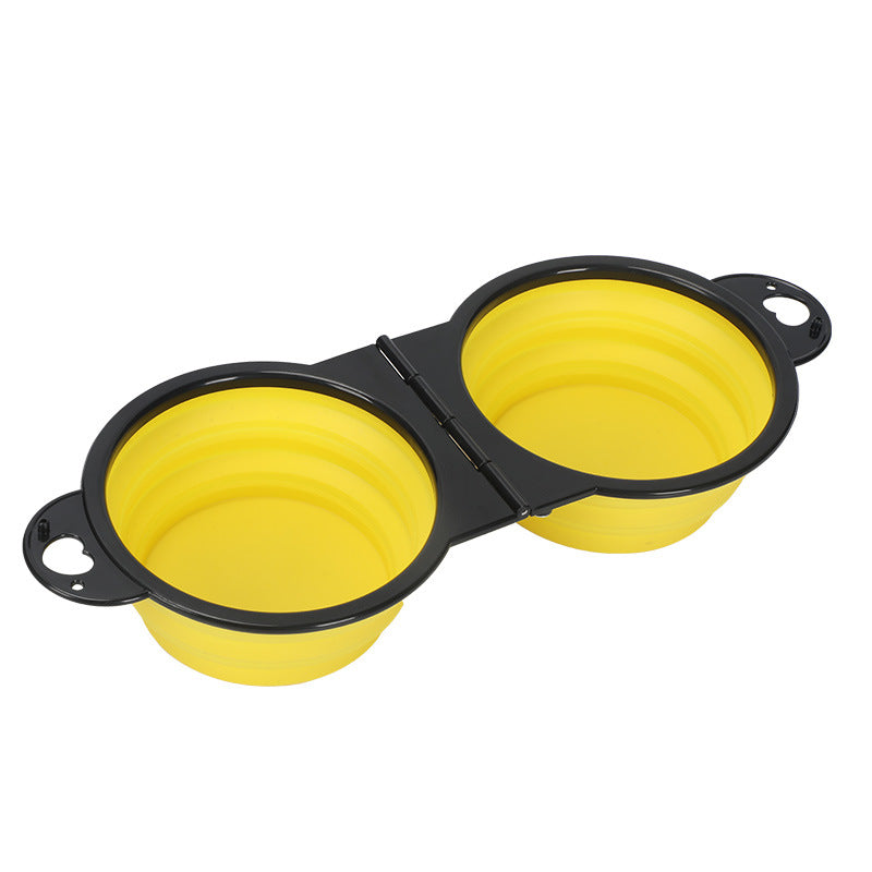 Cuenco plegable portátil para perros