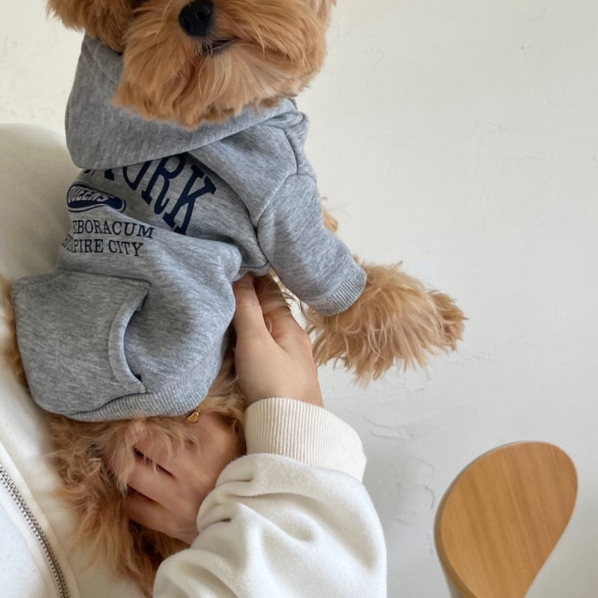 Sudadera afelpada para perros pequeños y gatos