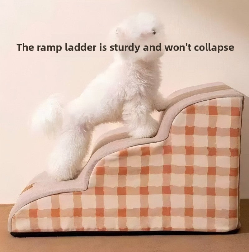 Escalera de espuma para perros pequeños y gatos
