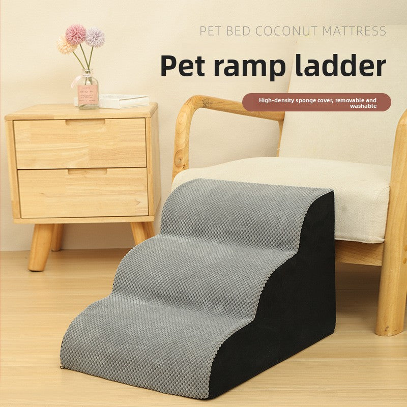 Escalera de espuma para perros pequeños y gatos