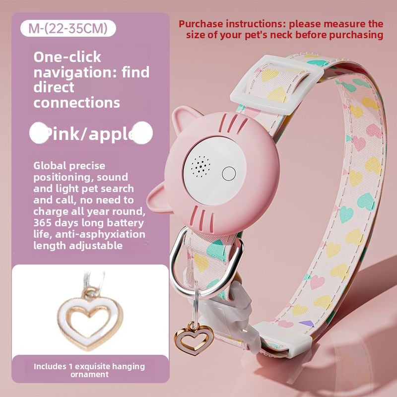 Collar localizador antipérdida para perros y gatos
