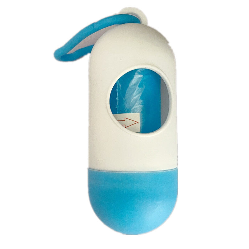 Cápsula dispensadora para bolsas de excrementos