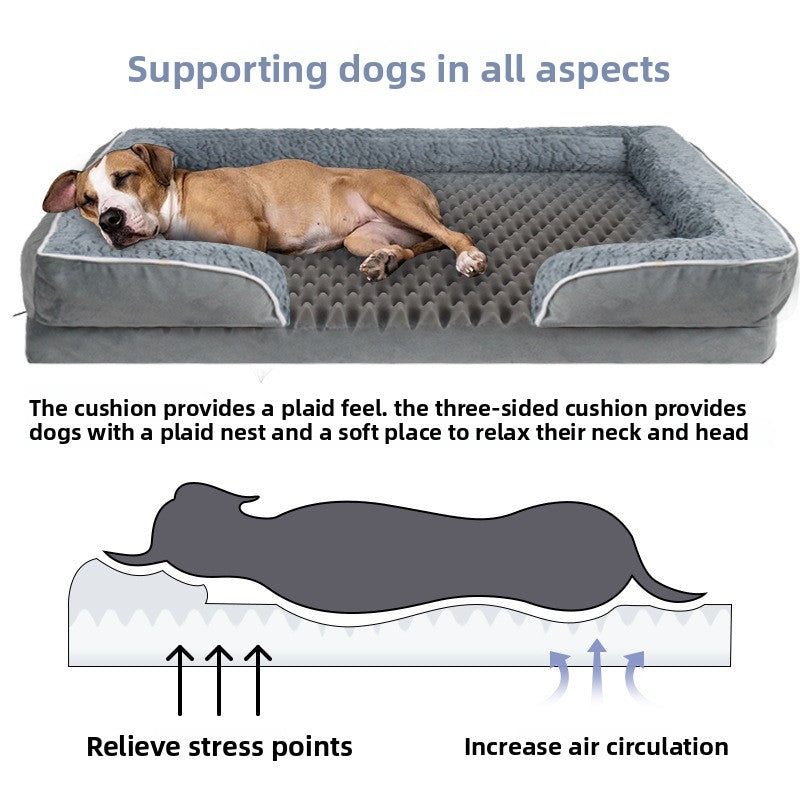 Sofá cama impermeable y lavable para perros