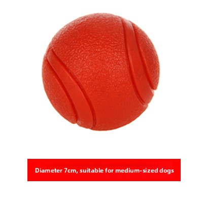 Pelota de goma con sonido para perros