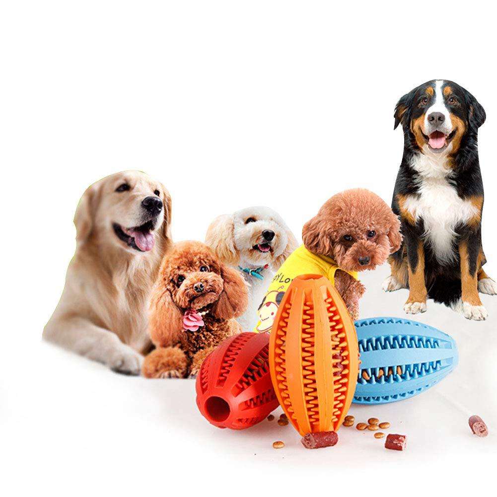 Pelota dispensadora de premios para perros, juguete interactivo