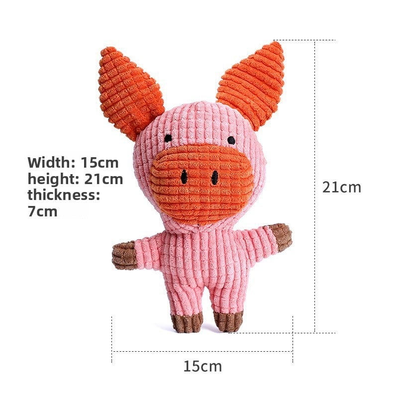Juguete de peluche resistente para perros y gatos