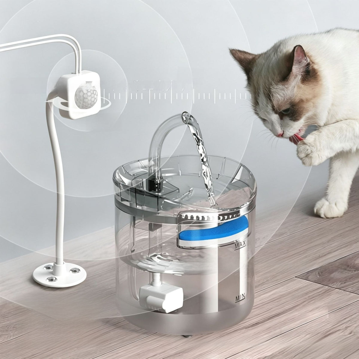Fuente de agua automática para mascotas 2 L