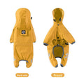 Impermeable para perros con capucha