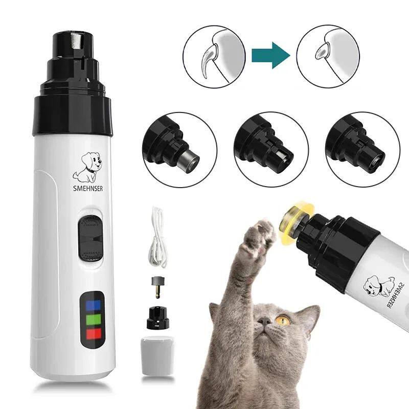 Lima eléctrica para uñas de perros y gatos
