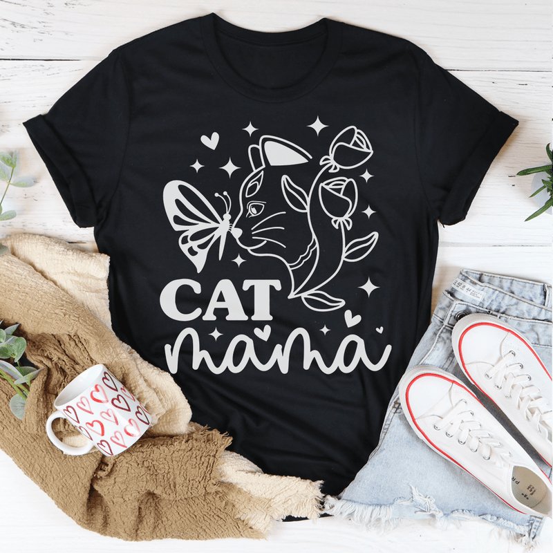 Camiseta «Cat Mama» – Merch Mallow