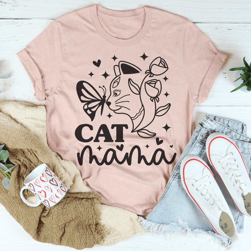 Camiseta «Cat Mama» – Merch Mallow
