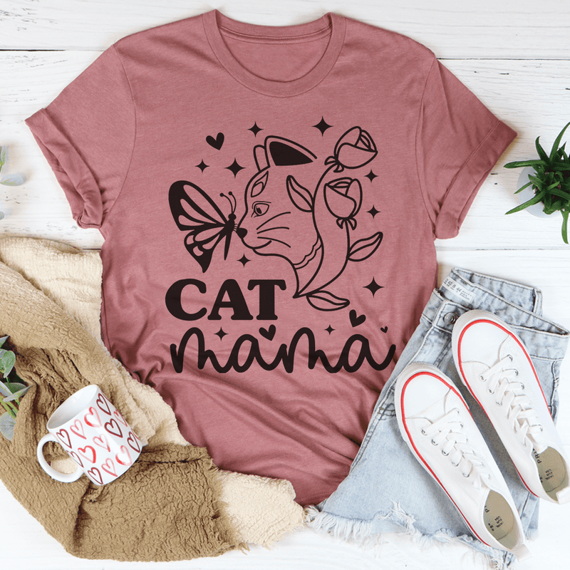 Camiseta «Cat Mama» – Merch Mallow