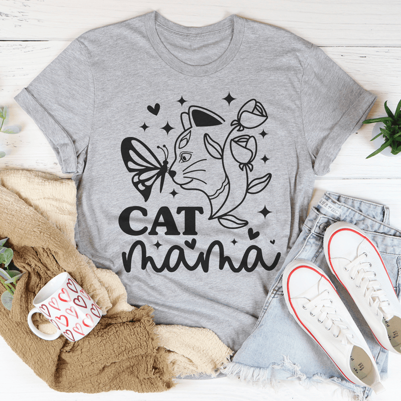 Camiseta «Cat Mama» – Merch Mallow