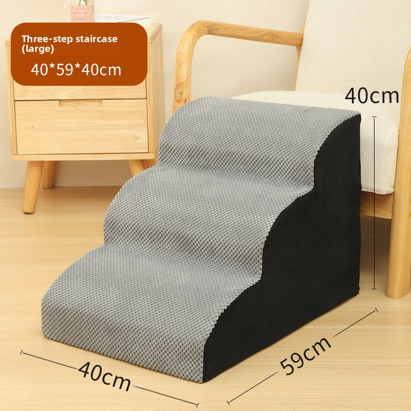 Escalera de espuma para perros pequeños y gatos