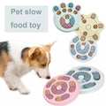 Juguete puzle de comida lenta Pawsome Pets New York con forma de huella