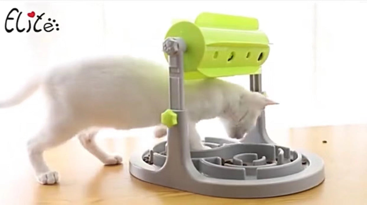Comedero interactivo Pawsome Pets New York ajustable, foto 2 de 5