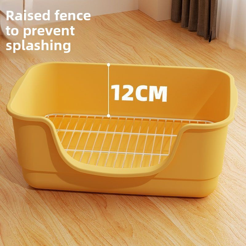 Baño higiénico para perros fácil de limpiar