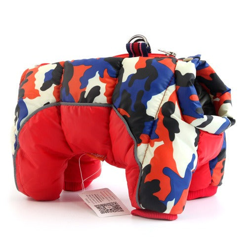 Abrigo acolchado impermeable para perros