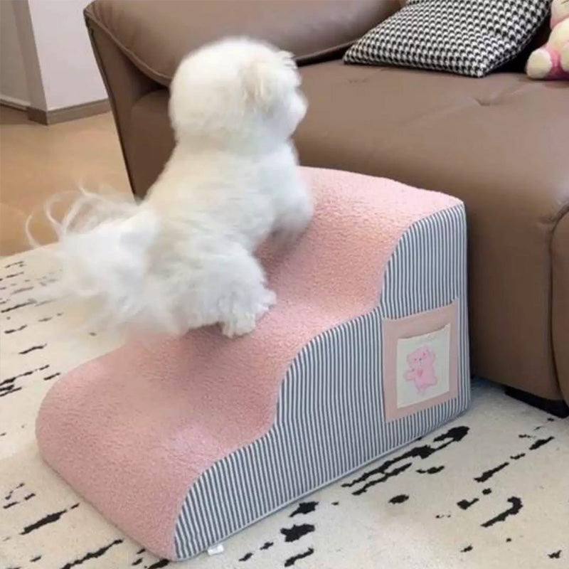 Escalera y rampa antideslizante para mascotas
