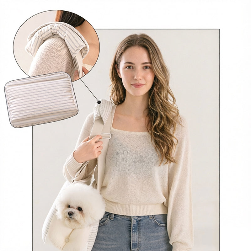 Bolso transportín transpirable para gatos grandes
