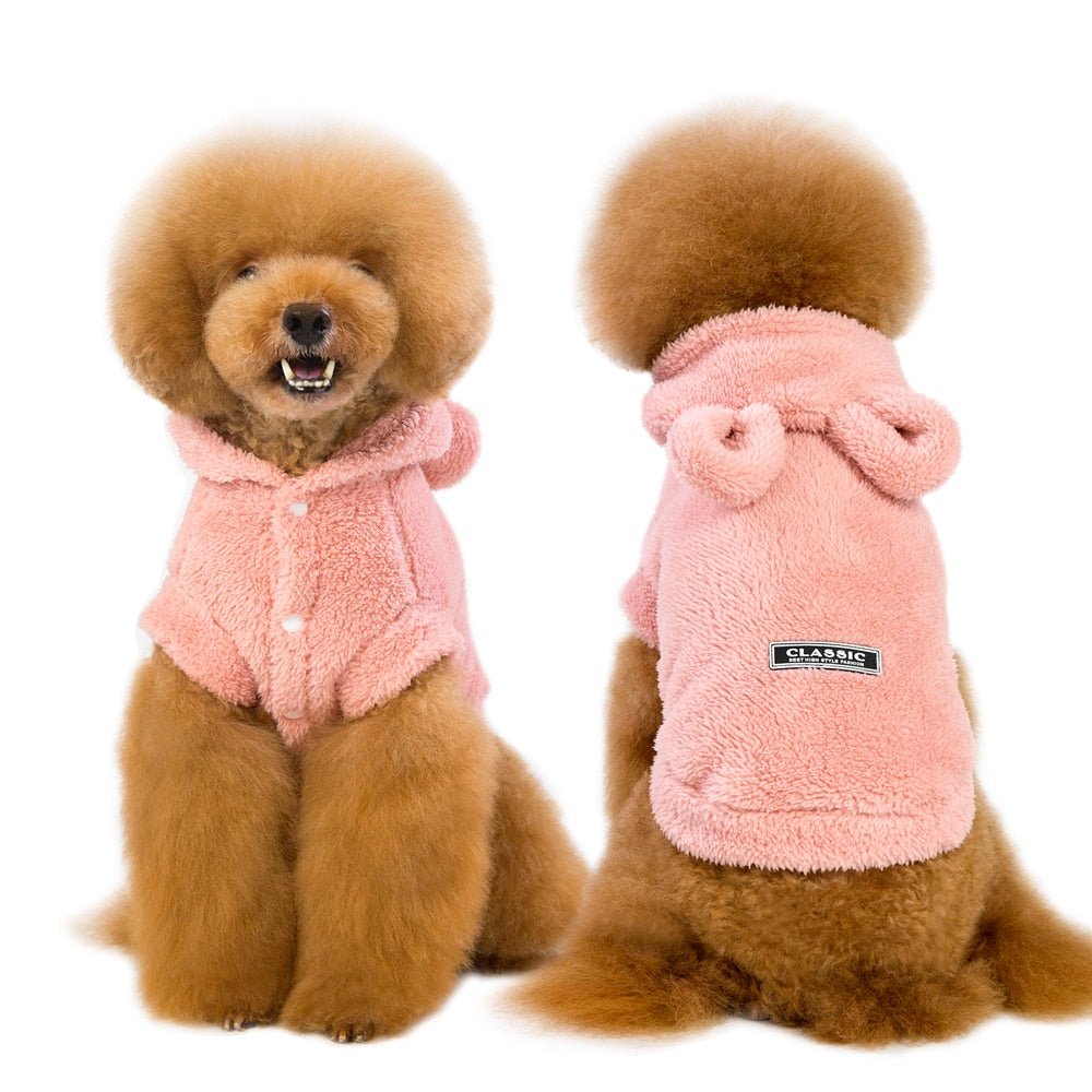 Abrigo de invierno para perros y gatos