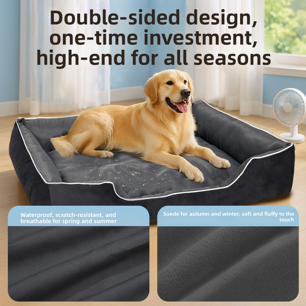 Cama impermeable y desenfundable para perros