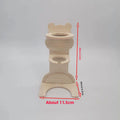 Soporte de madera con forma de osito para bebedero de hámster, foto 6 de 8