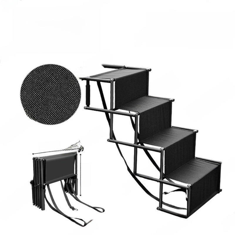 Escalera plegable para subir al coche para perros