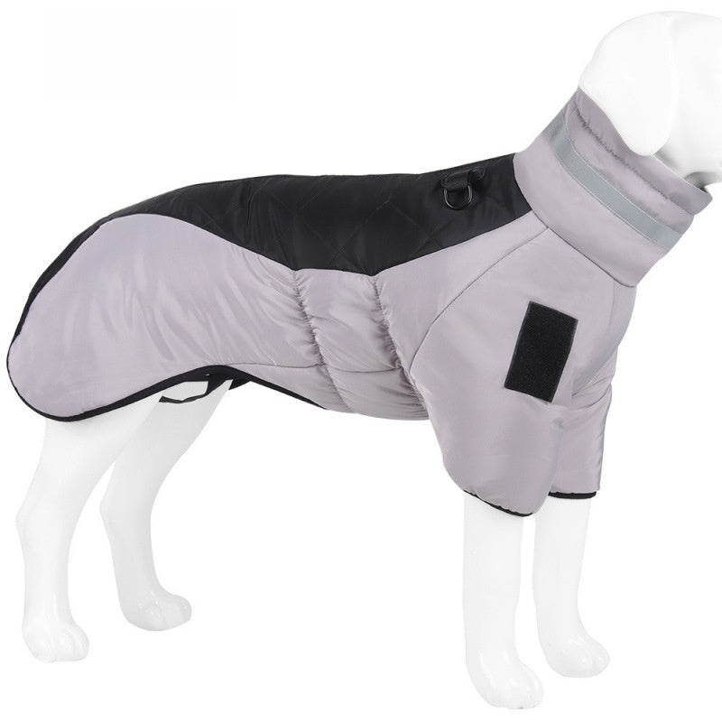Capa abrigo de invierno reflectante para perros pequeños y medianos