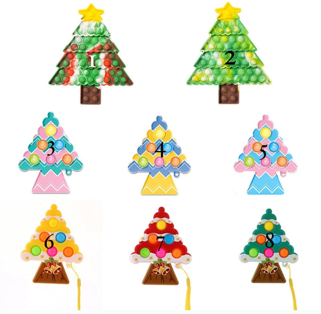 Juguete antiestrés Pop It árbol de Navidad | Pawsome Pets New York