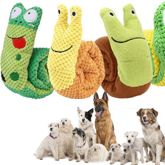 Juguete de peluche interactivo para perros con sonido