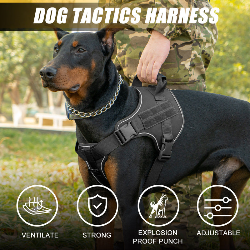 Chaleco táctico para perros grandes, foto 11 de 12