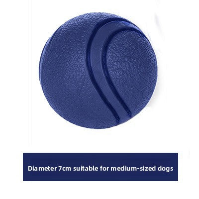 Pelota de goma con sonido para perros