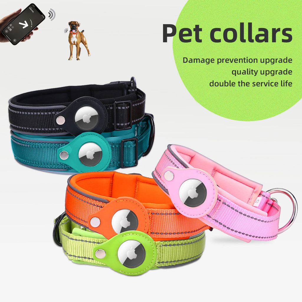 Collar ajustable para perro y gato compatible con AirTag, foto 2 de 12