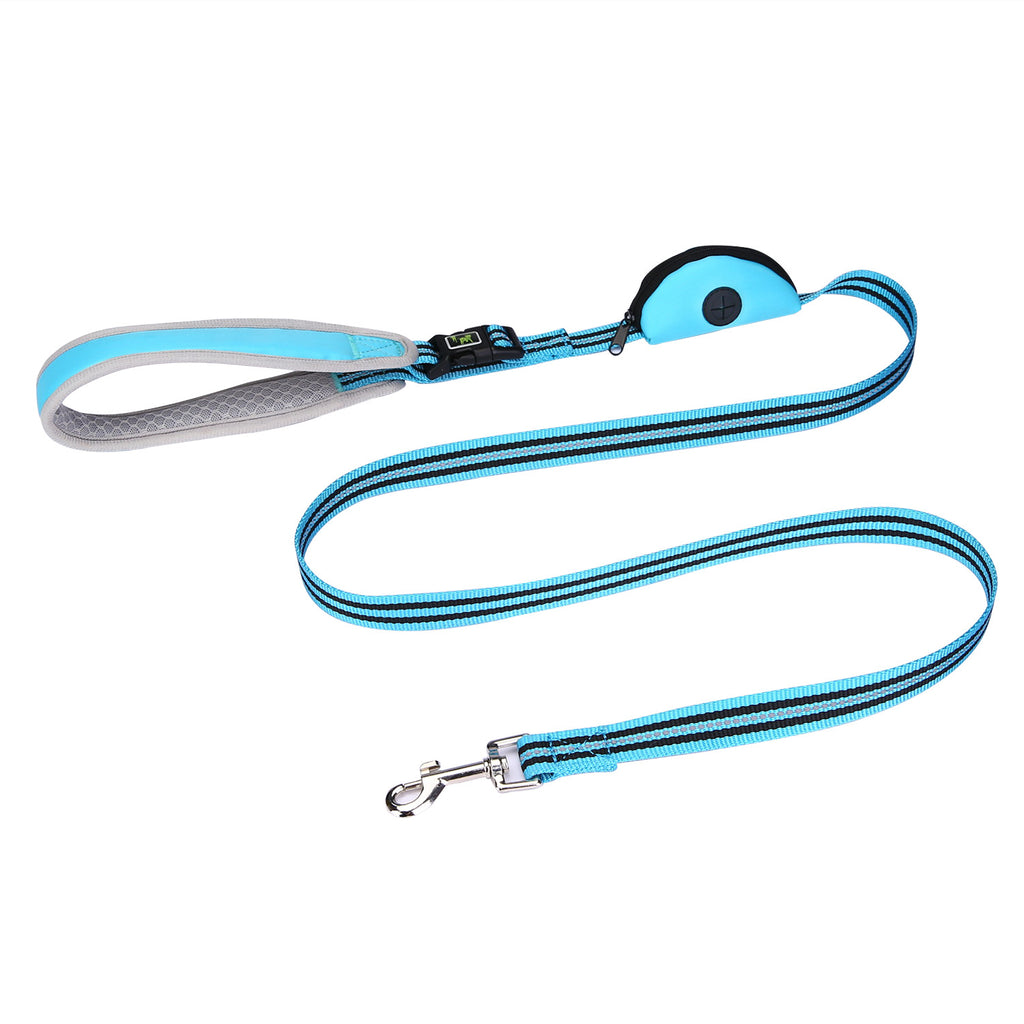 Correa reflectante de nylon para perros de 150 cm