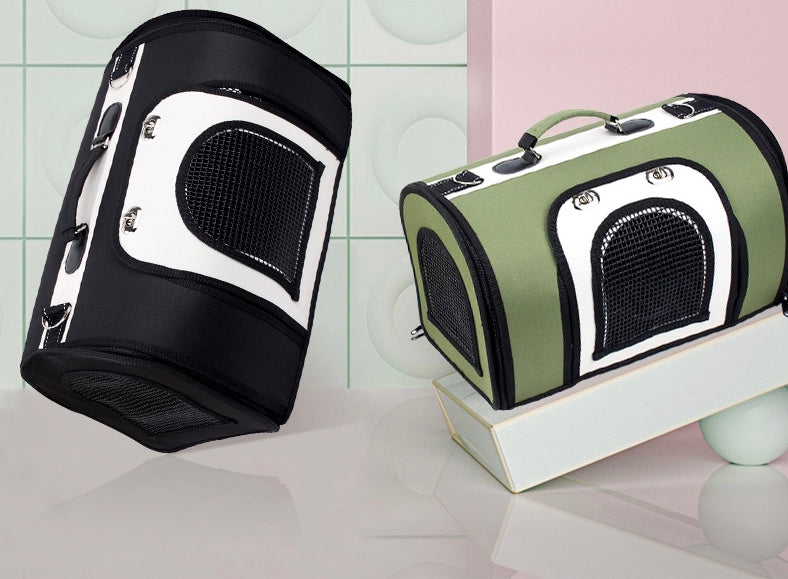 Bolso transportín ventilado para perros pequeños y gatos