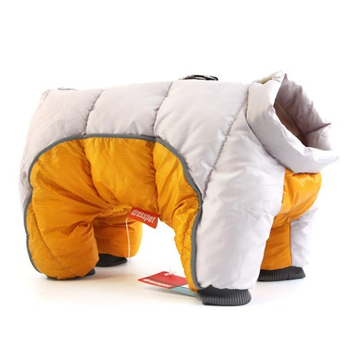 Abrigo acolchado impermeable para perros