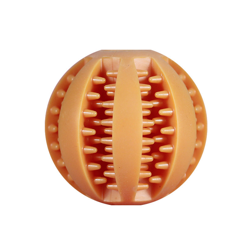 Pelota mordedora de goma interactiva para perros