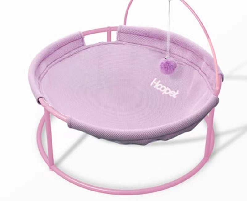 Cama semicerrada para gatos, 45 × 45 × 40 cm